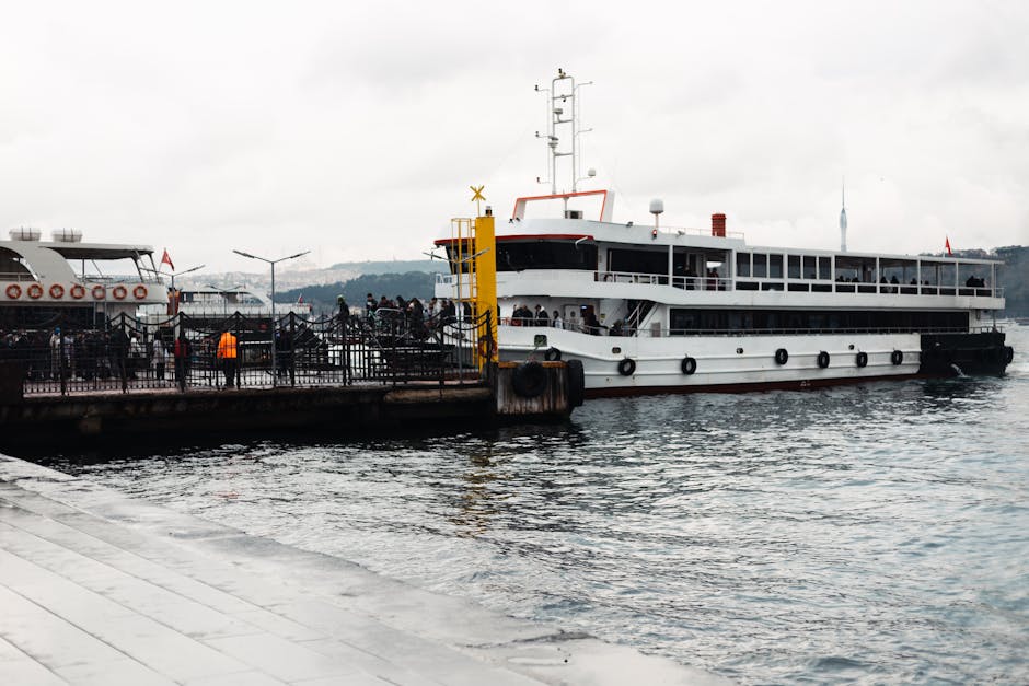 Capri Marina Grande morning ferry arrival