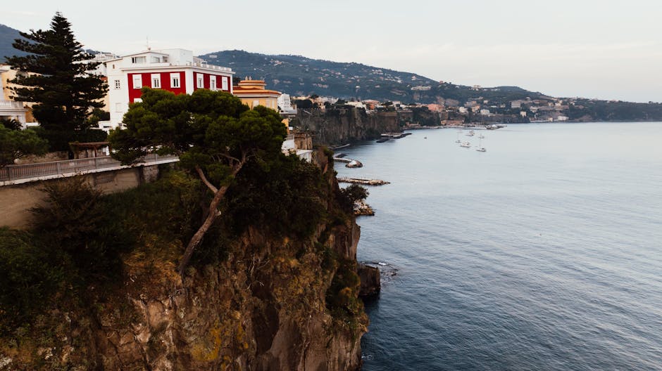 Naples waterfront panoramic daylight