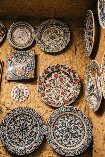 Colorful Neapolitan ceramic plate shop