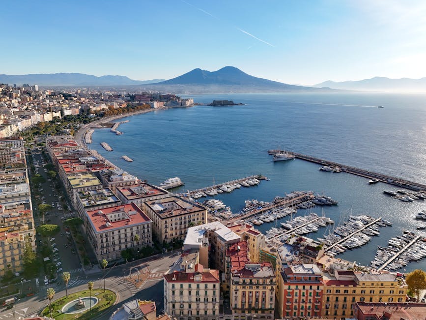 Circuit photo coucher de soleil Naples travel tourism landmark