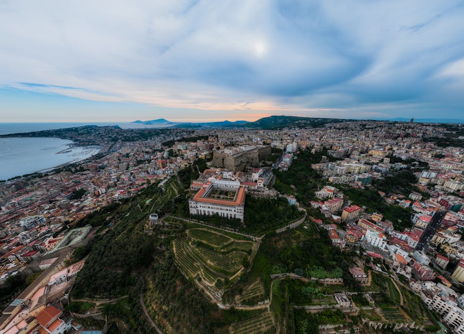 Vomero terrace panoramic view